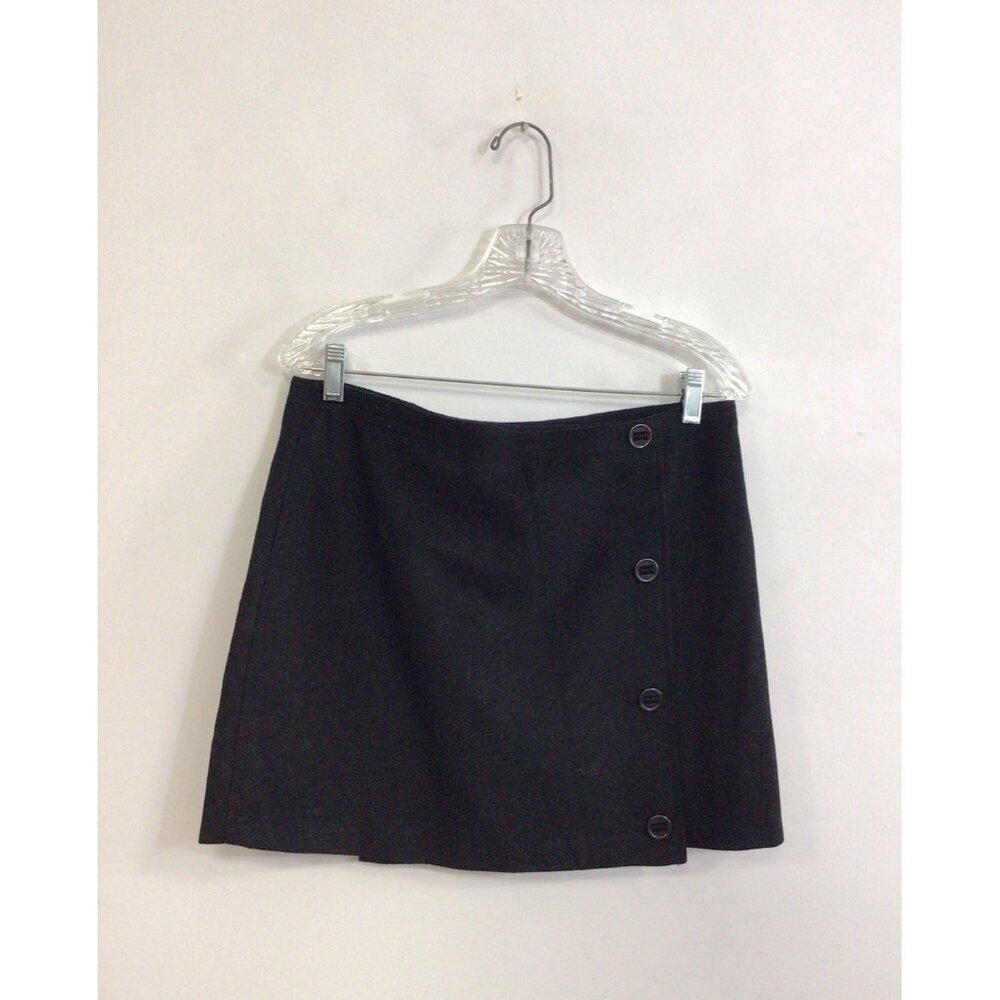 Prana Wool Mini Skirt Preppy Academia Womens 8